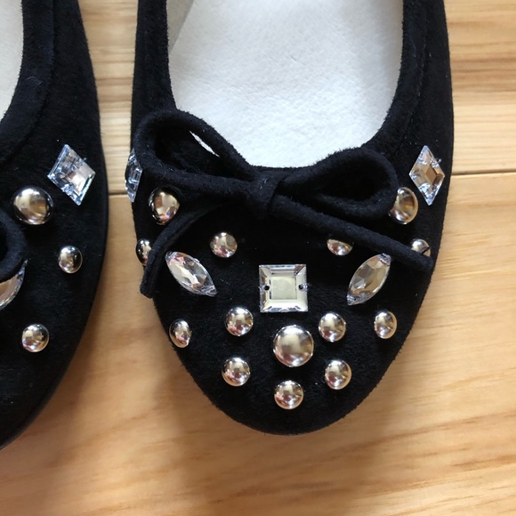 Andre Assous Suede Flats - Picture 4 of 8